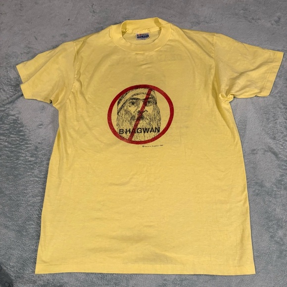 Hanes Yellow Graphic Tee - Picture 1 of 4